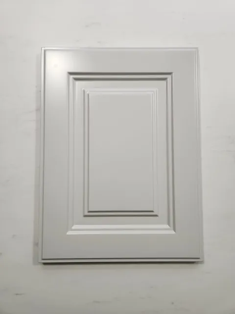 Routered PU shutter with raised panel profile